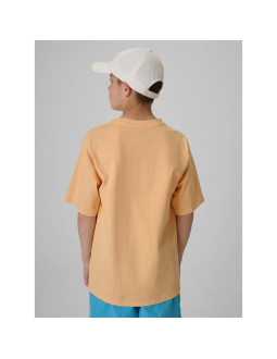 T-shirt bawełniany chłopięcy 4f 4fjrss26ttshm4167-70s 2
