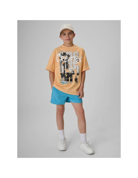 T-shirt bawełniany chłopięcy 4f 4fjrss26ttshm4167-70s