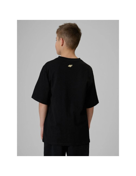 T-shirt bawełniany chłopięcy 4f 4fjrss26ttshm3904-20s