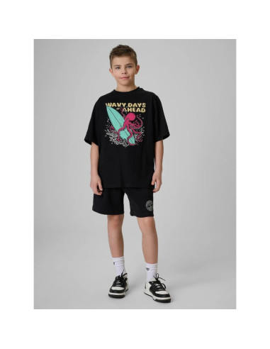 T-shirt bawełniany chłopięcy 4f 4fjrss26ttshm3904-20s