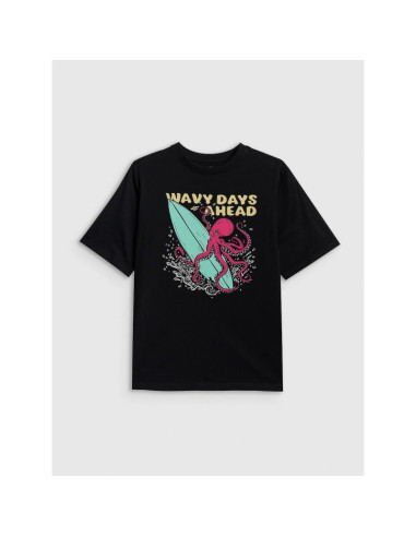 T-shirt bawełniany chłopięcy 4f 4fjrss26ttshm3904-20s