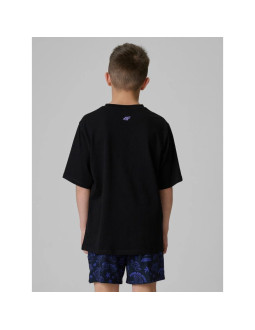 T-shirt bawełniany chłopięcy 4f 4fjrss26ttshm3907-20s 2