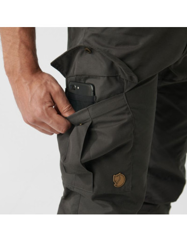 Spodnie outdoorowe męskie fjällräven karl pro trousers m dark grey trekkingowe szare (f82511-030)