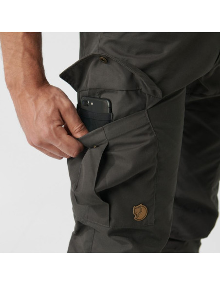 Spodnie outdoorowe męskie fjällräven karl pro trousers m dark grey trekkingowe szare (f82511-030)