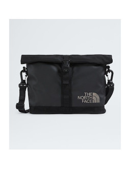 The north face base camp nylon, poliester czarny unisex torba na ramię