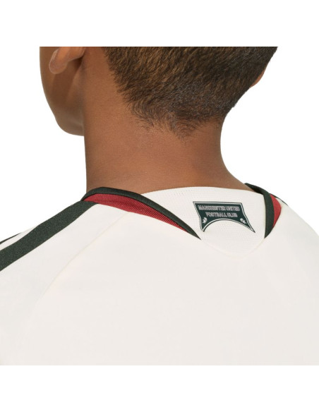 Koszulka dla dzieci adidas manchester united 26/27 third jersey beżowa kc4770