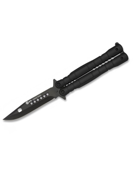 Nóż motylek k25 02131 balisong black