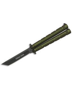 Nóż motylek k25 36249 balisong green