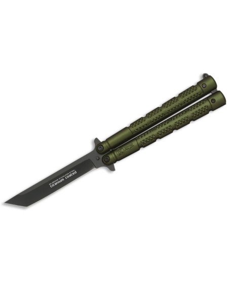 Nóż motylek k25 36249 balisong green