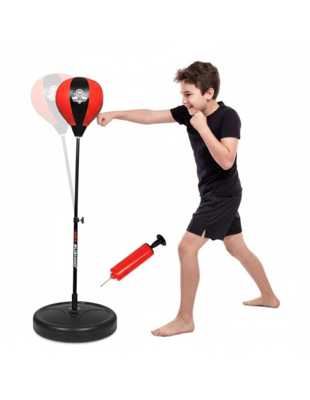 Stojąca gruszka bokserska dla dzieci dbx pro  72 - 102 cm czerwona