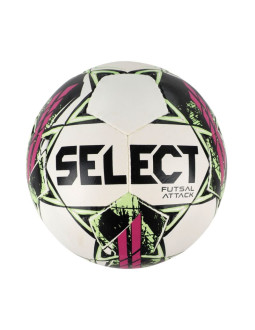 Piłka nożna select hala futsal attack v22 2 gatunek biało-różowa 17622/370016