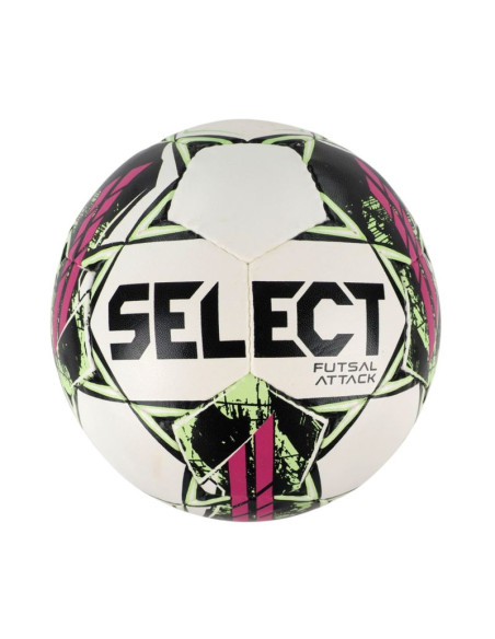 Piłka nożna select hala futsal attack v22 2 gatunek biało-różowa 17622/370016
