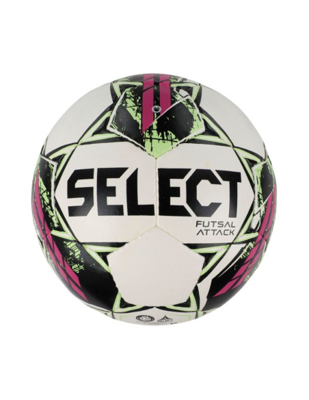 Piłka nożna select hala futsal attack v22 2 gatunek biało-różowa 17622/370016