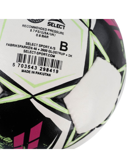 Piłka nożna select hala futsal attack v22 2 gatunek biało-różowa 17622/370016