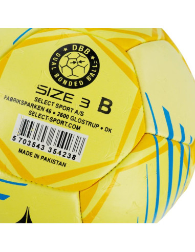 Piłka ręczna select mundo senior 3 v24 ehf ii gatunek żółta 13494/270053