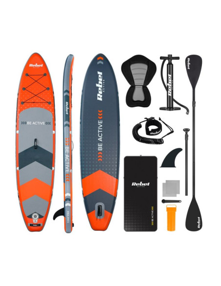 Deska do pływania sup rebel active rba4501 - pomarańczowa
