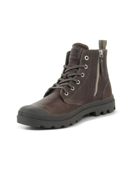 Palladium pampa zip lth ess dusky green m 76888-308