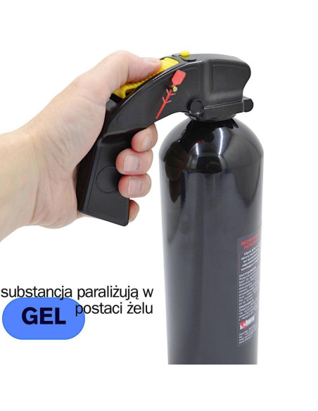 Gaz pieprzowy graphite gel 3mln shu 750ml hjf 11700-h-blk sharg