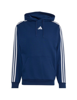 Bluza męska adidas essentials 3-stripes french terry hoodie granatowa ky4203 2