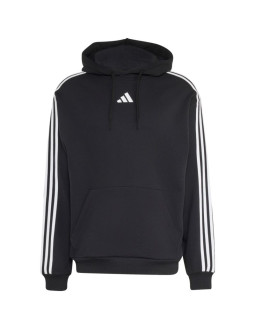 Bluza męska adidas essentials 3-stripes french terry hoodie czarna ky6605 2