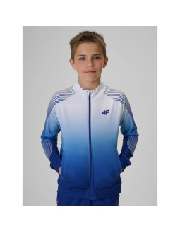 Bluza sportowa regular bez kaptura chłopięca 4f 4fjrss26tfswm1043-90a