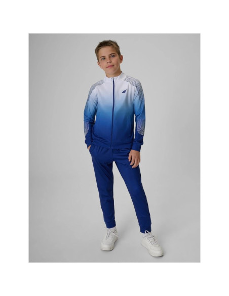 Bluza sportowa regular bez kaptura chłopięca 4f 4fjrss26tfswm1043-90a