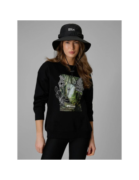 Bluza dresowa loose bez kaptura damska 4f 4frss26tswsf2837-20s