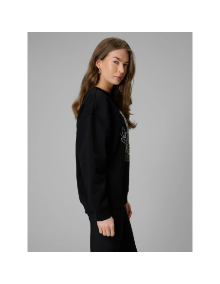 Bluza dresowa loose bez kaptura damska 4f 4frss26tswsf2837-20s