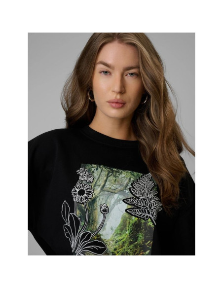 Bluza dresowa loose bez kaptura damska 4f 4frss26tswsf2837-20s
