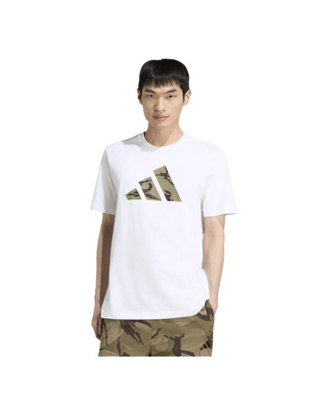 T-shirt adidas camo three bar logo graphic kt1687
