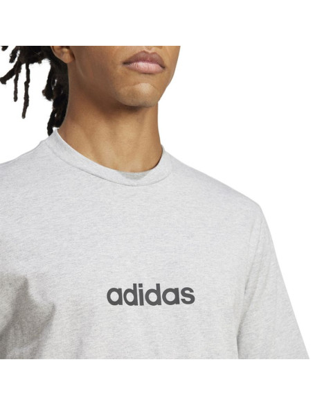 T-shirt adidas single jersey linear tee je9002