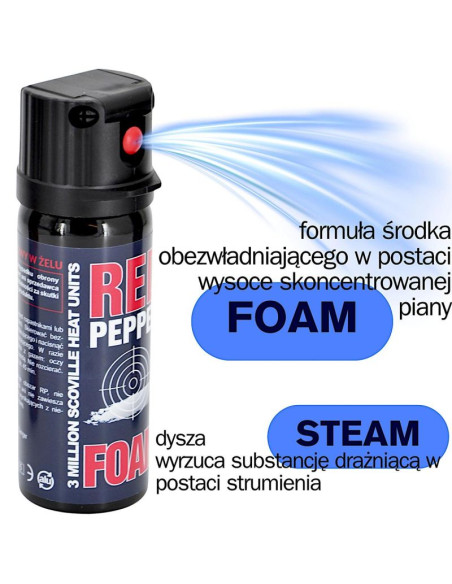 Gaz pieprzowy graphite foam 3mln shu stream 50ml 11050-fs sharg