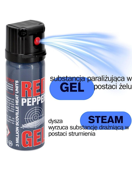 Gaz pieprzowy graphite gel 3mln shu stream 50ml 11050-s sharg