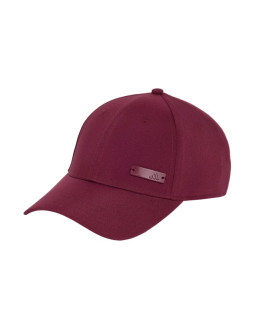 Czapka z daszkiem adidas lightweight cap metal bordowa kt4706