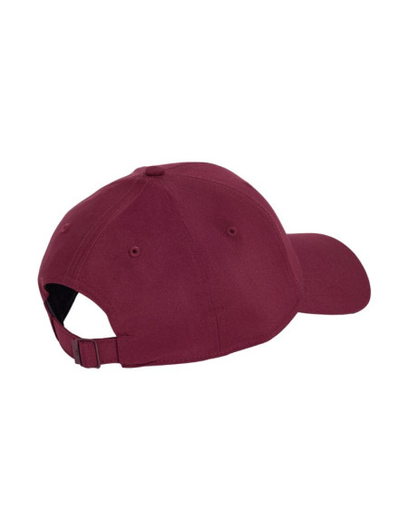 Czapka z daszkiem adidas lightweight cap metal bordowa kt4706