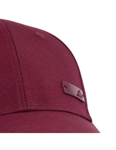 Czapka z daszkiem adidas lightweight cap metal bordowa kt4706