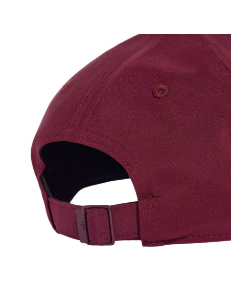 Czapka z daszkiem adidas lightweight cap metal bordowa kt4706