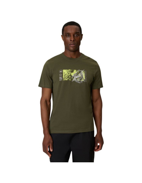 Koszulka męska 4f m2823 khaki 4fwss26ttshm2823 43s