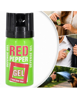 Gaz pieprzowy defence green gel 2mln shu stream 40ml 10040-s sharg