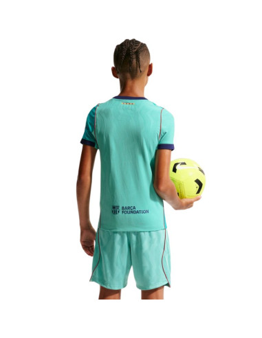 Koszulka dla dzieci nike fc barcelona match 2026/27 zielona ii6648 301