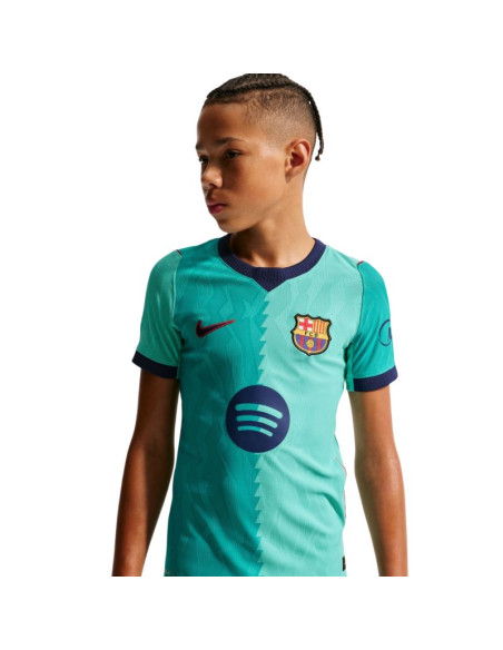 Koszulka dla dzieci nike fc barcelona match 2026/27 zielona ii6648 301