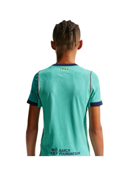 Koszulka dla dzieci nike fc barcelona match 2026/27 zielona ii6648 301