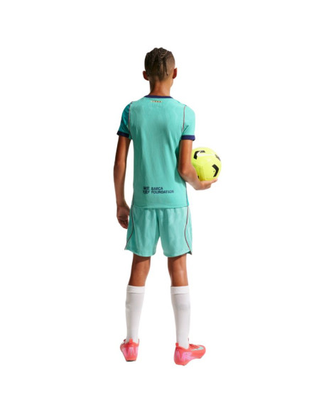Koszulka dla dzieci nike fc barcelona match 2026/27 zielona ii6648 301