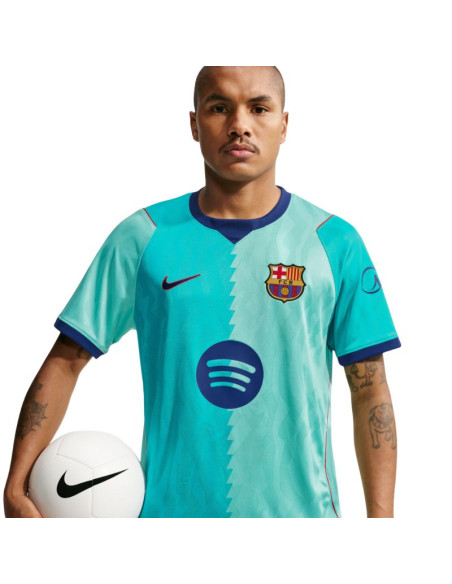 Koszulka męska nike fc barcelona stadium 2026/27 zielona ii6652 301