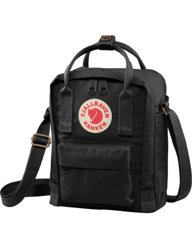Saszetka na ramię damska/męska fjällräven kånken sling black torebka czarna (f23797-550)