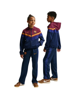 Dres dla dzieci nike fc barcelona home granatowo-bordowy io3566 682