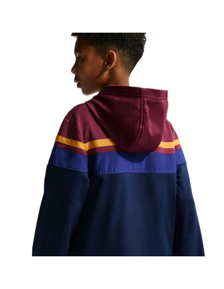 Dres dla dzieci nike fc barcelona home granatowo-bordowy io3566 682