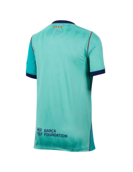 Koszulka dla dzieci nike fc barcelona stadium 2026/27 zielona ii6686 301
