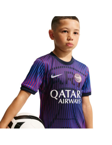 Koszulka dla dzieci nike paris saint-germain fioletowa iq6946 420