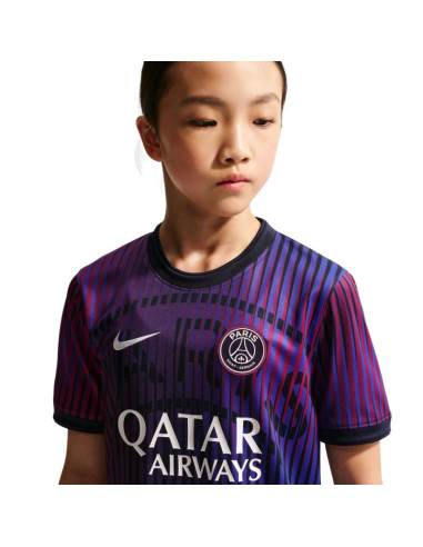 Koszulka dla dzieci nike paris saint-germain fioletowa iq6946 420